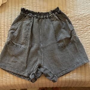 Slouchy free people cotton shorts size medium